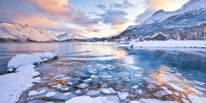 Tromso Norway artic sea