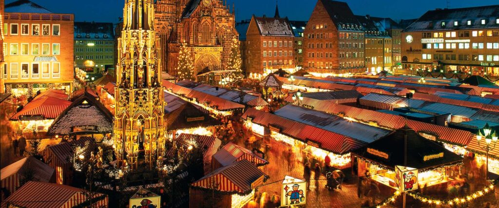 Experience the Nuremberg Christkindls Markets on the Christmas and New Year European river cruise with Scenic.