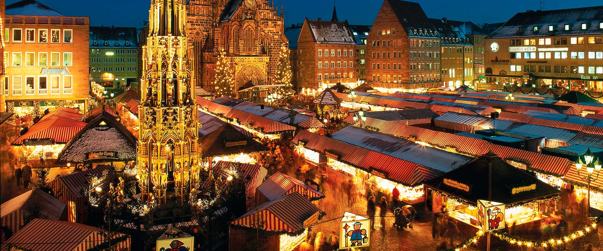 Experience the Nuremberg Christkindls Markets on the Christmas and New Year European river cruise with Scenic.