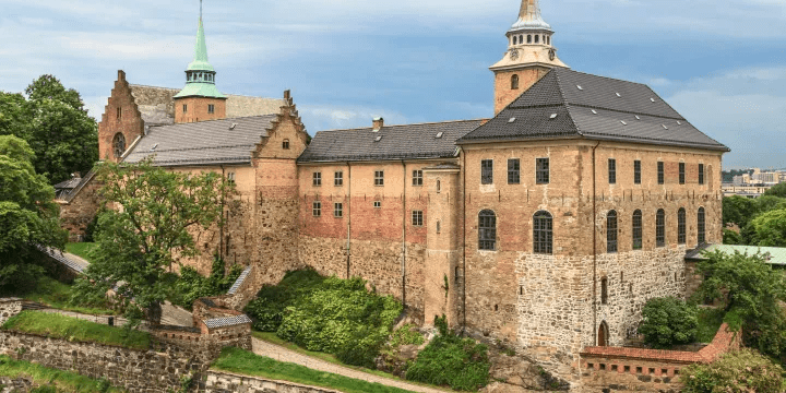 Old building in Oslo, Norway