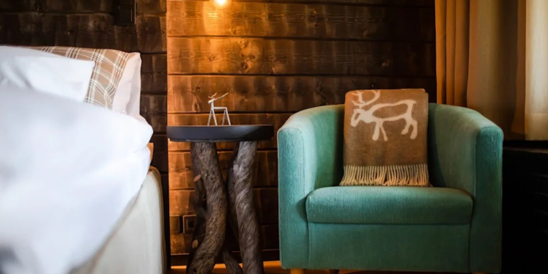 Sunday morning resort interior