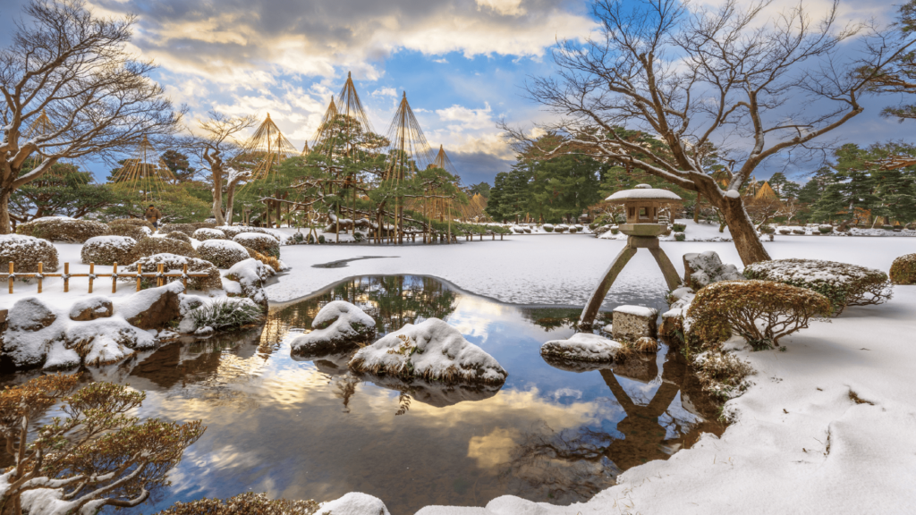 Kenroku-en Gardens, Kanazawa, Japan by SeanPavonePhoto @ AdobeStock-feature