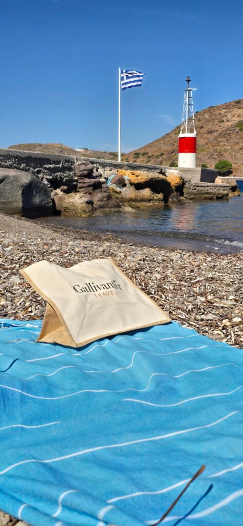 A day at the beach in Greece