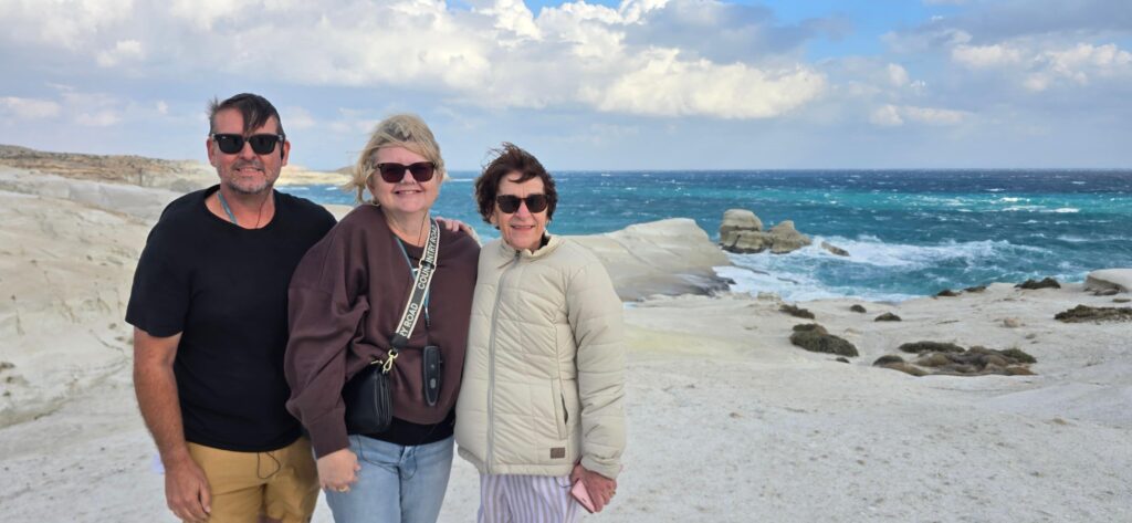 Sarakiniko Beach on Milos