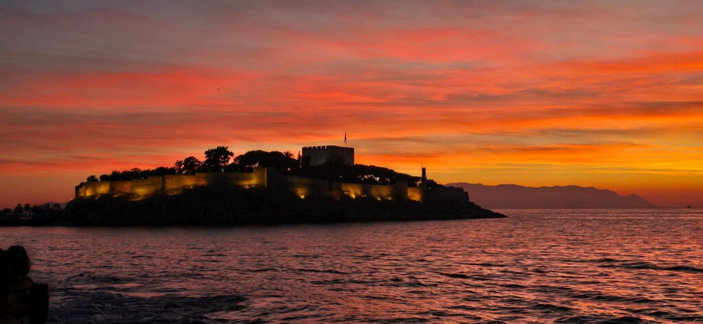 Pigeon Island (Güvercinada) in Kuşadası