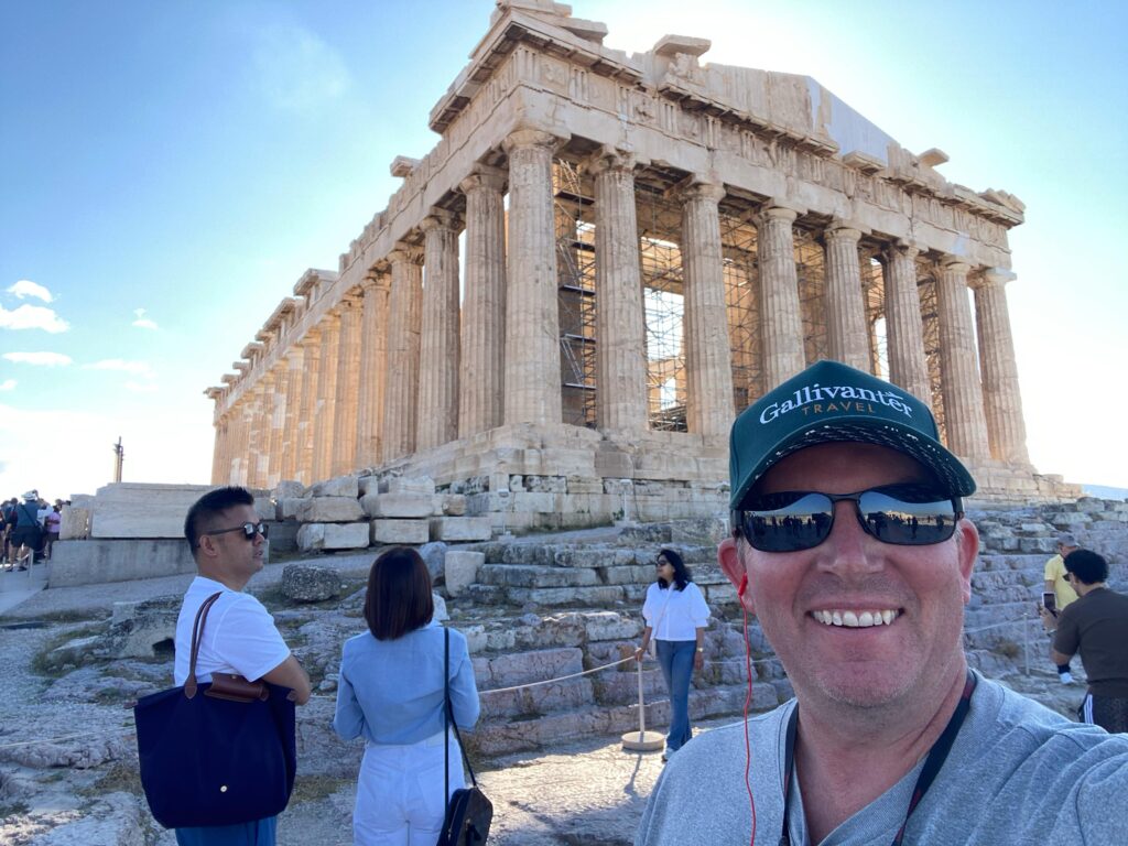 Lee in the Acropolis