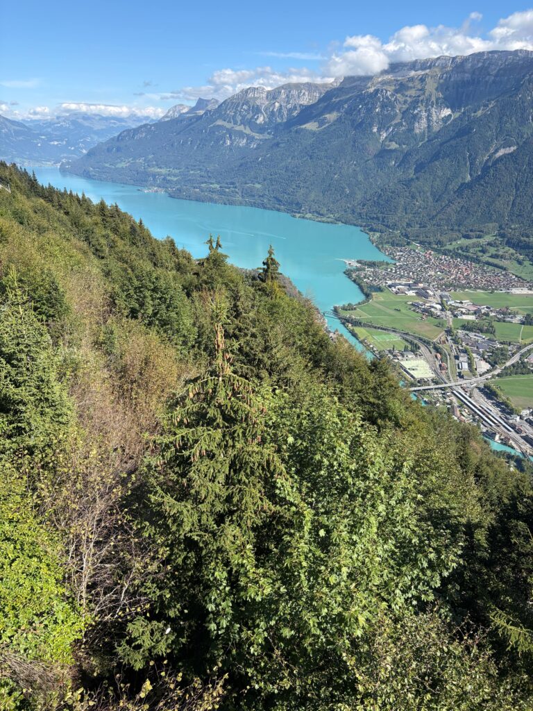 Top view of the Interlaken