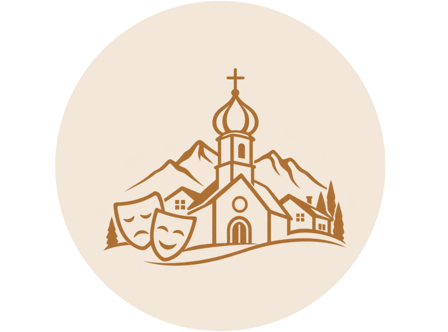 Oberammergau Passion Play icon round