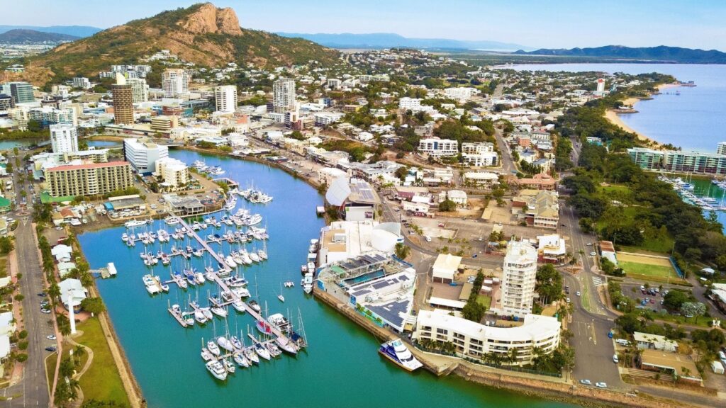 Townsville harbor view