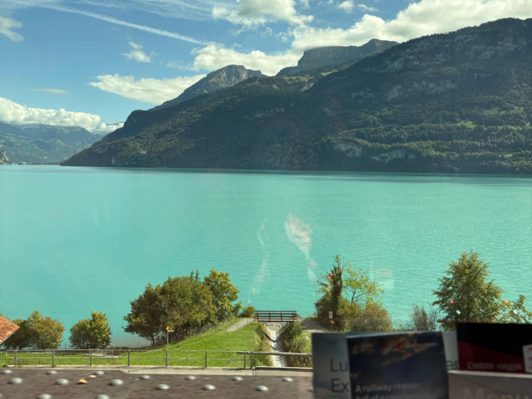 Window view of the Interlaken