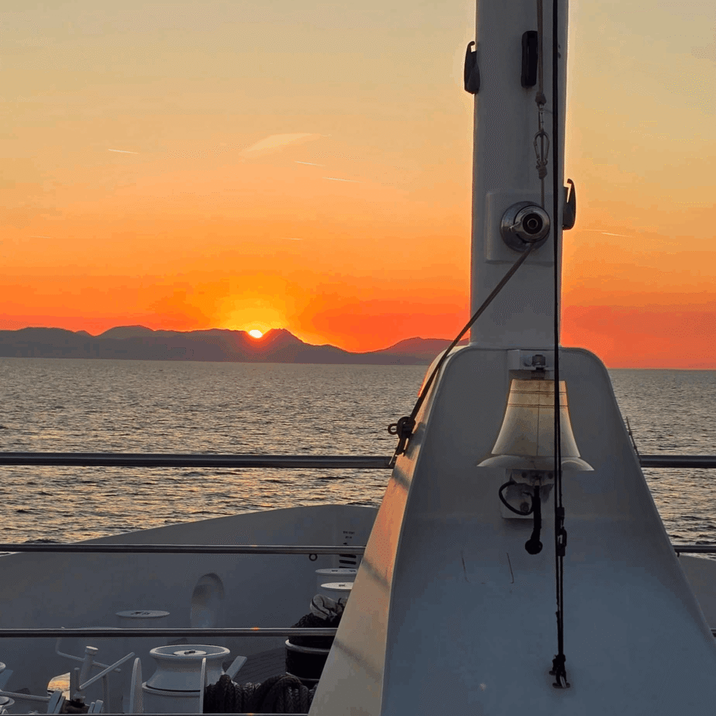 Sunset on the Emerald Azzurra